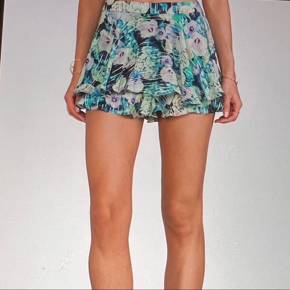 Flowery Flirty Skort